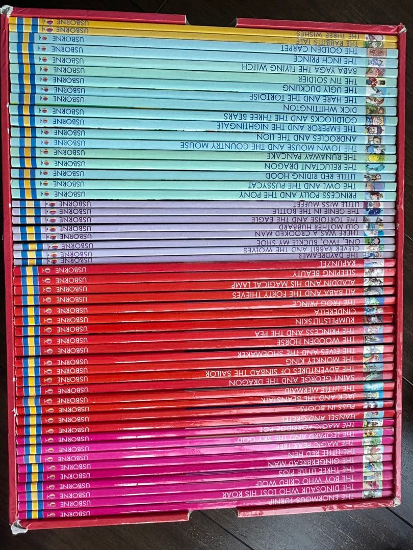 英語の童話セット（ジャックと豆の木、プス・イン・ブーツ等）