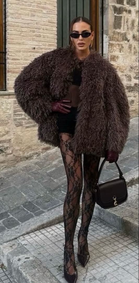 ●ZARA●ザラ●zwcollection●フェイクファーコート●S