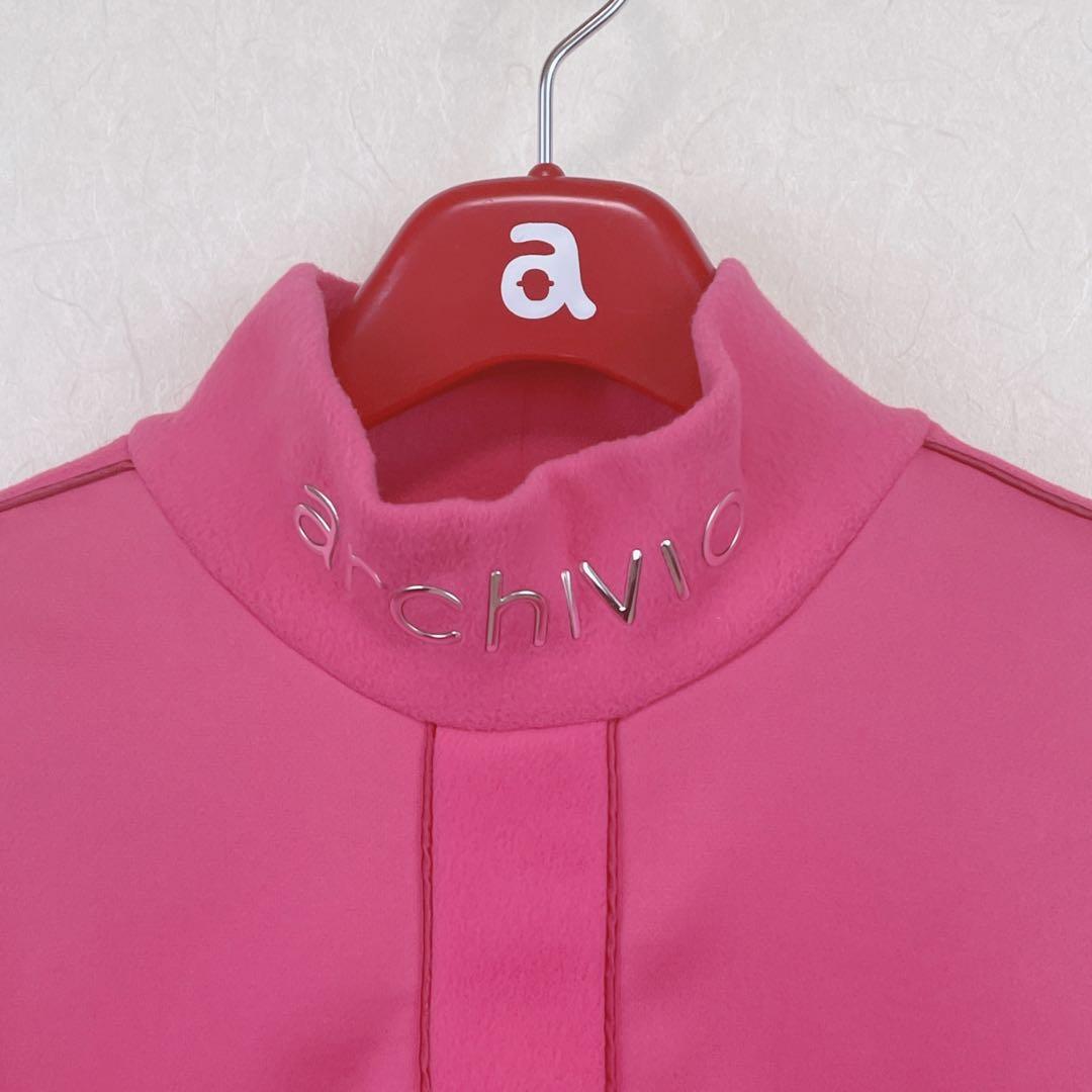 【新品未使用 ２５FWアルチビオ】ピカピカロゴ入り暖か裏起毛ハイネック38号