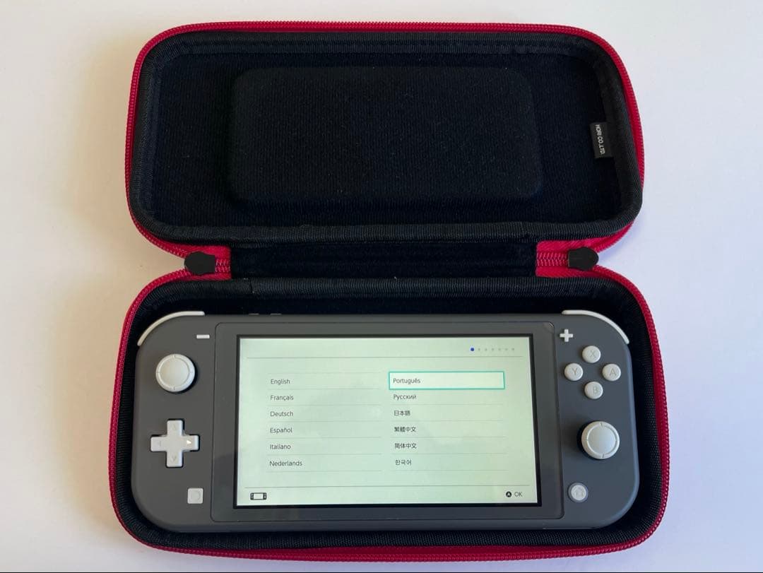 Nintendo switch Lite【ケース付、ACアダプタ無】