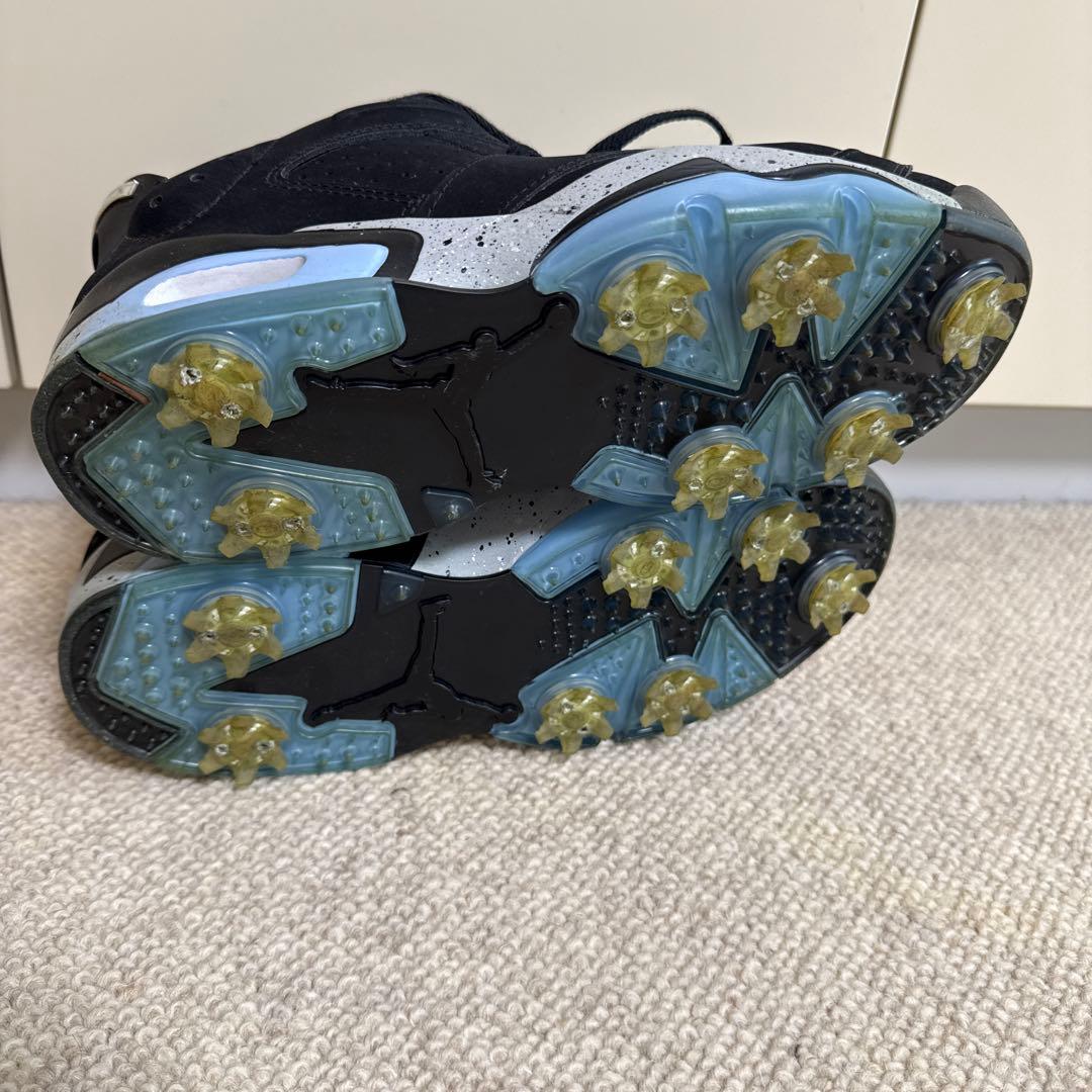 中古 Nike ナイキ Jordan ジョーダン 6 ブラック シューズ ゴルフ