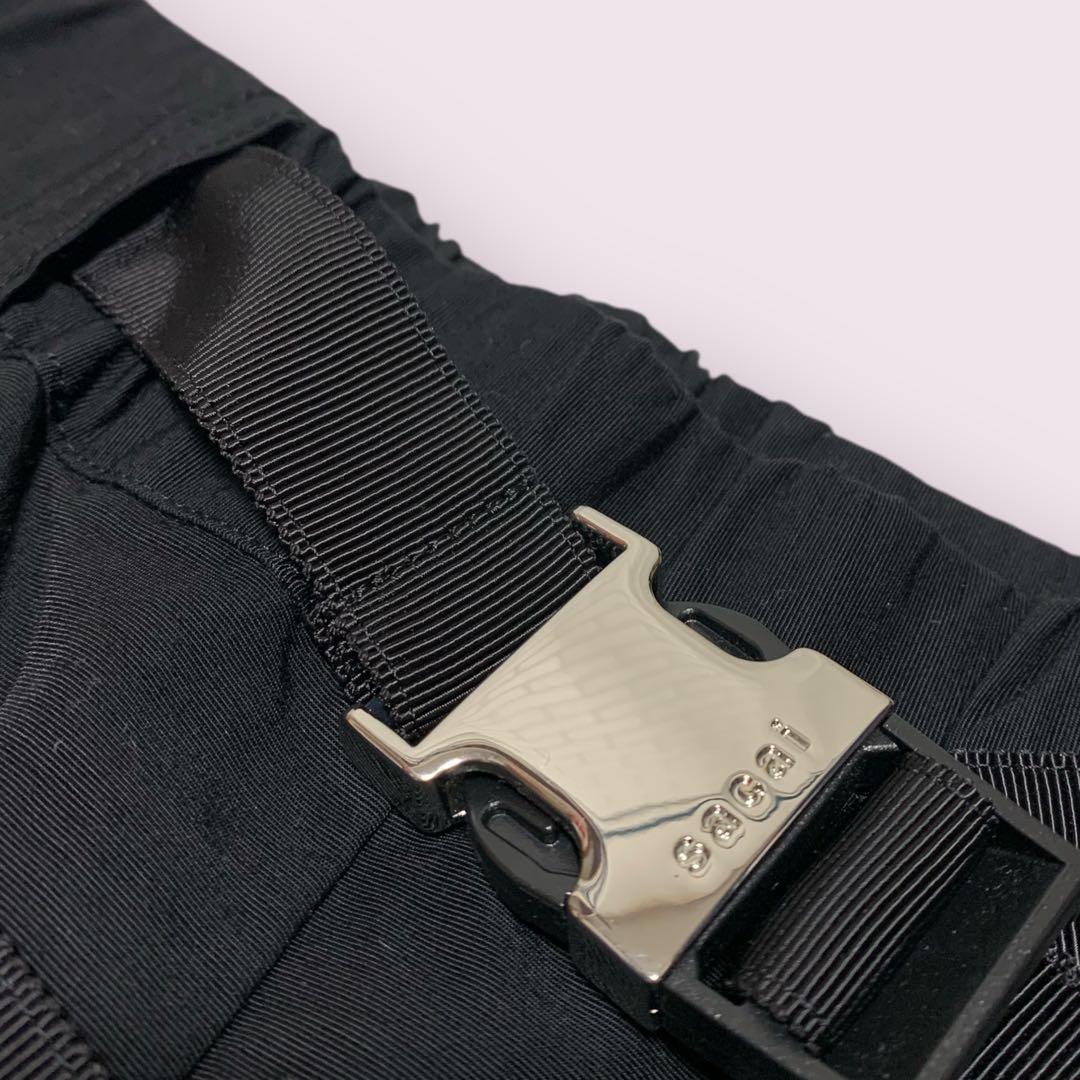 m*o様 22SS sacai サカイ グログランミックス ナイロンパンツ 1