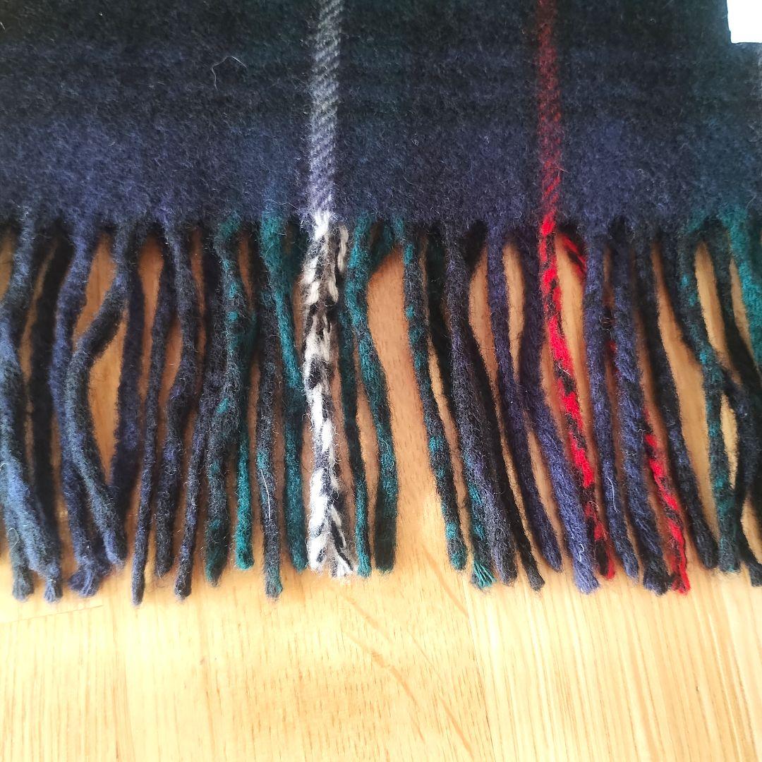 ジョンストンズカシミヤ　マフラー　カシミヤ100％　マッケンジー　スコットランド