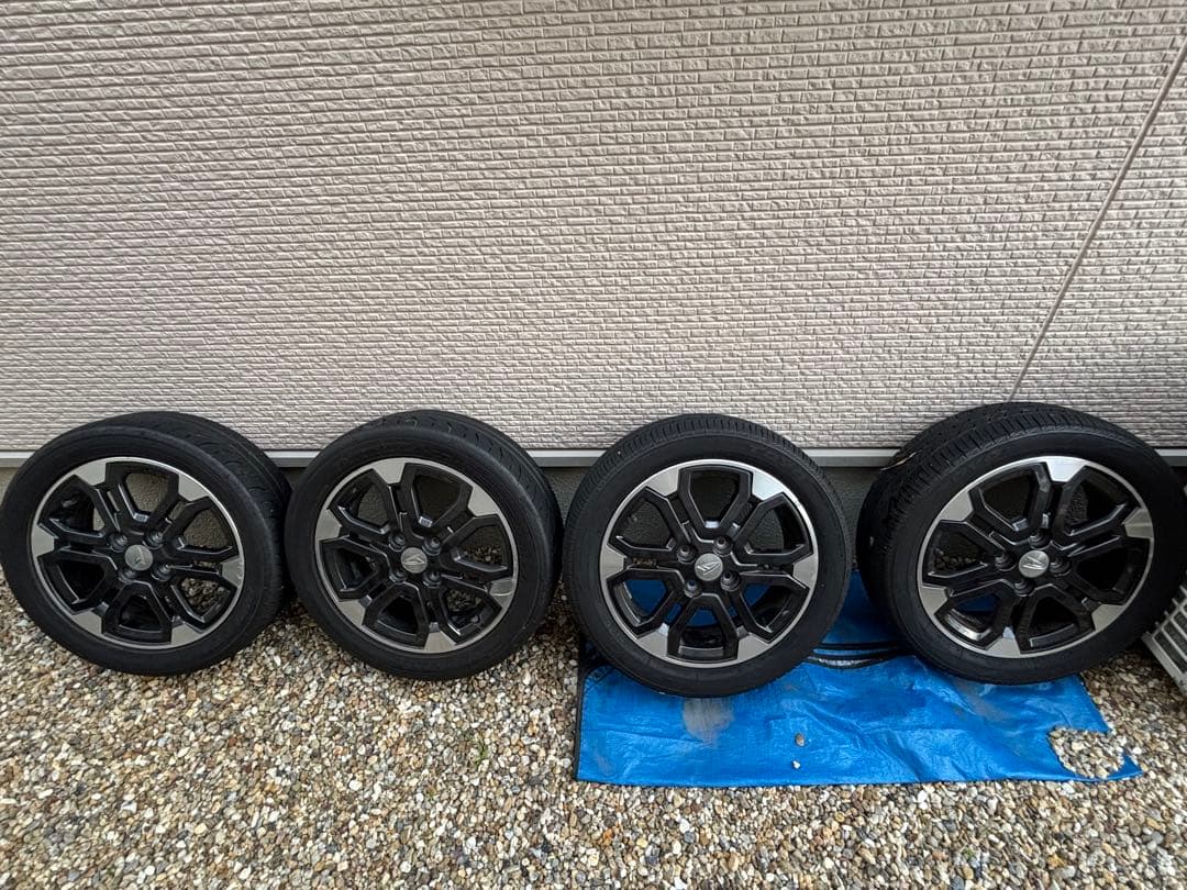 ダイハツウェイク純正15インチ ホイール４本タイヤ付き