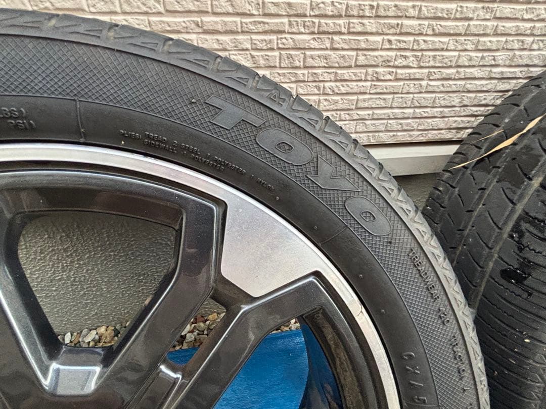 ダイハツウェイク純正15インチ ホイール４本タイヤ付き