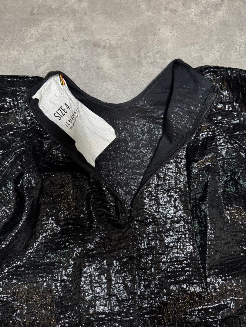 CAROLINE BOSMANS　4Y dress ワンピース　ブラック