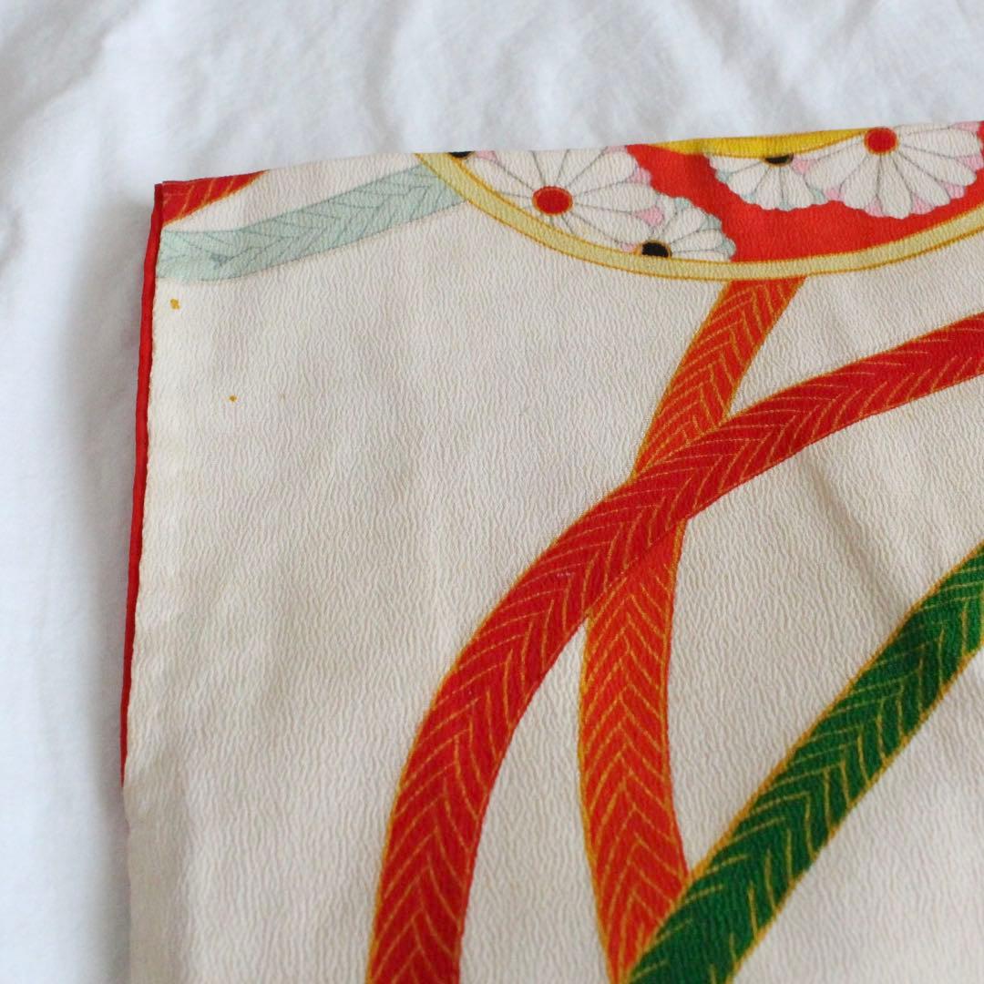 七五三 7歳 女の子 子供 アンティーク 着物 帯 セット