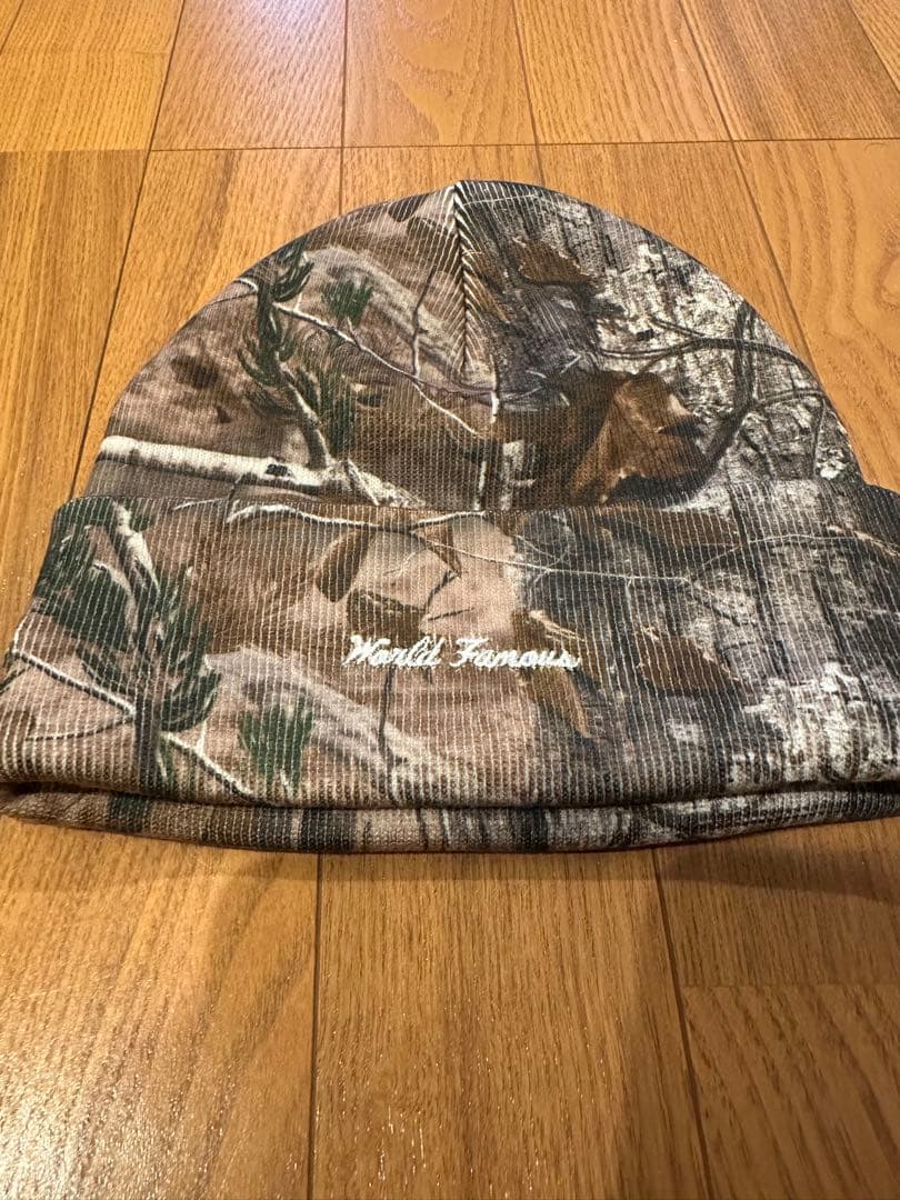 SUPREME BOX LOGO ニットキャップ　カモ