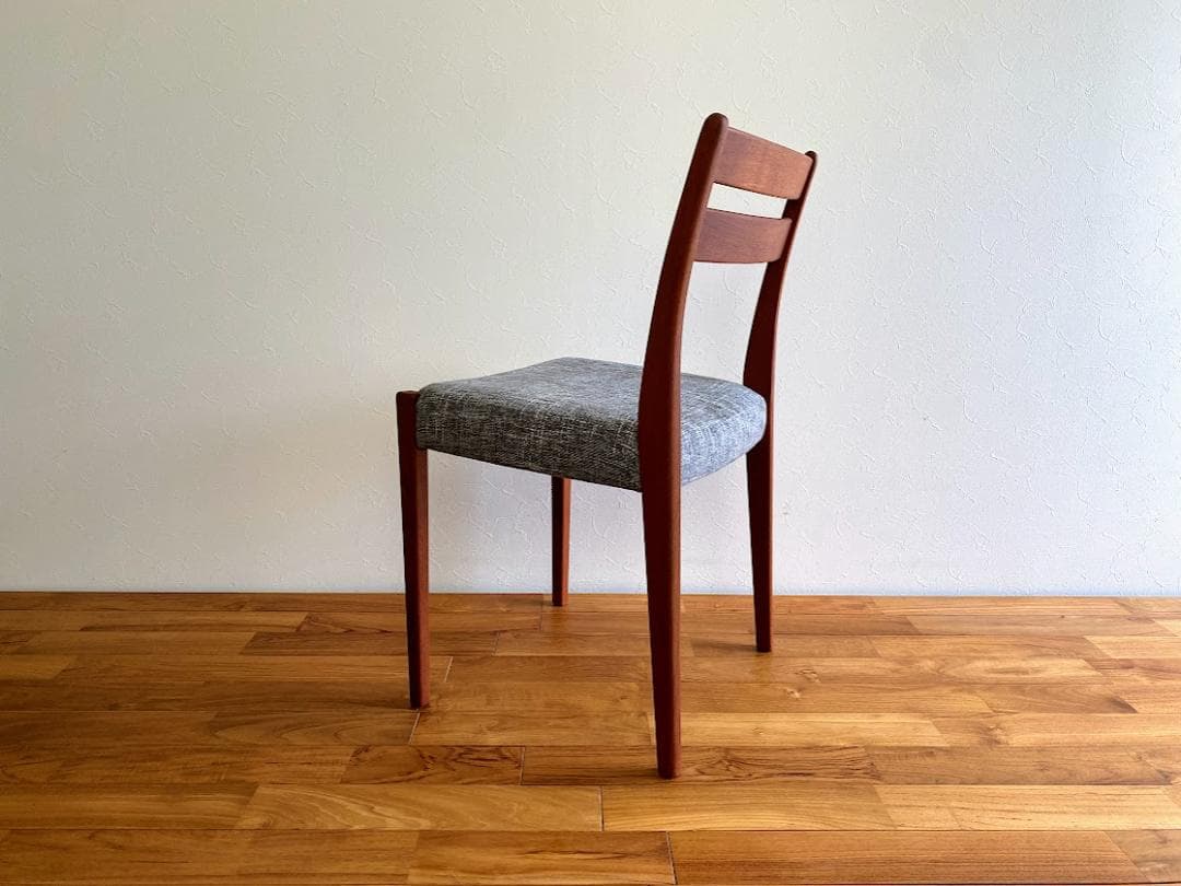 Ricky ヴィンテージ 北欧 チークダイニングチェア 仕上済①