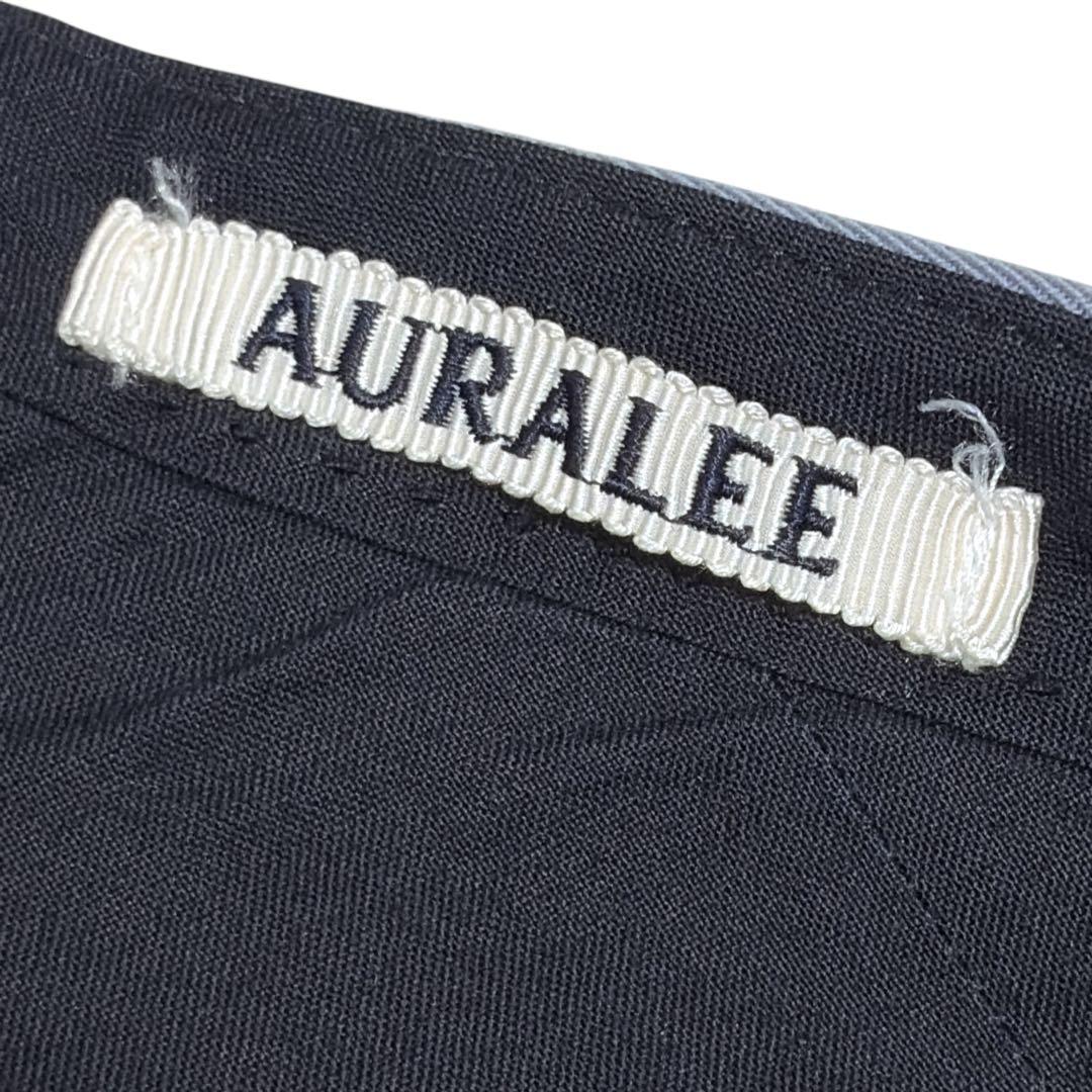 AURALEE オーラリー　WOOL MAX GABAGINE SLACKS 4