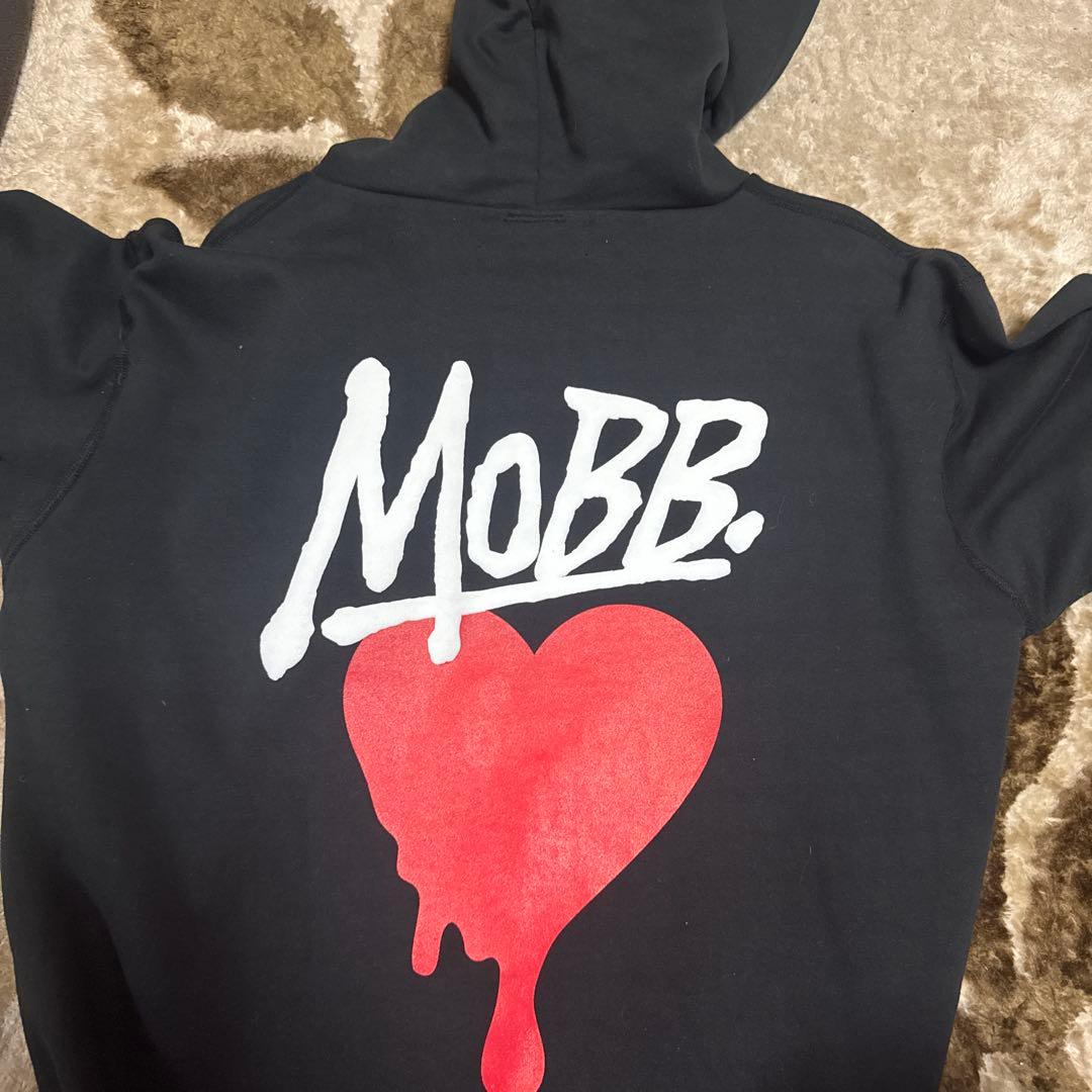 MOBB ブラック パーカーxl