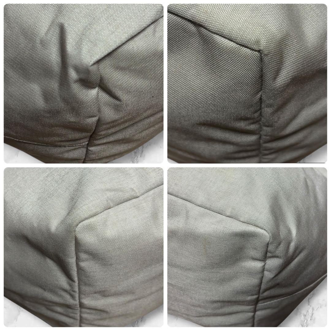 エルベシャプリエ 舟形 トートバッグ 725C ハンドバッグ マスティックグレー