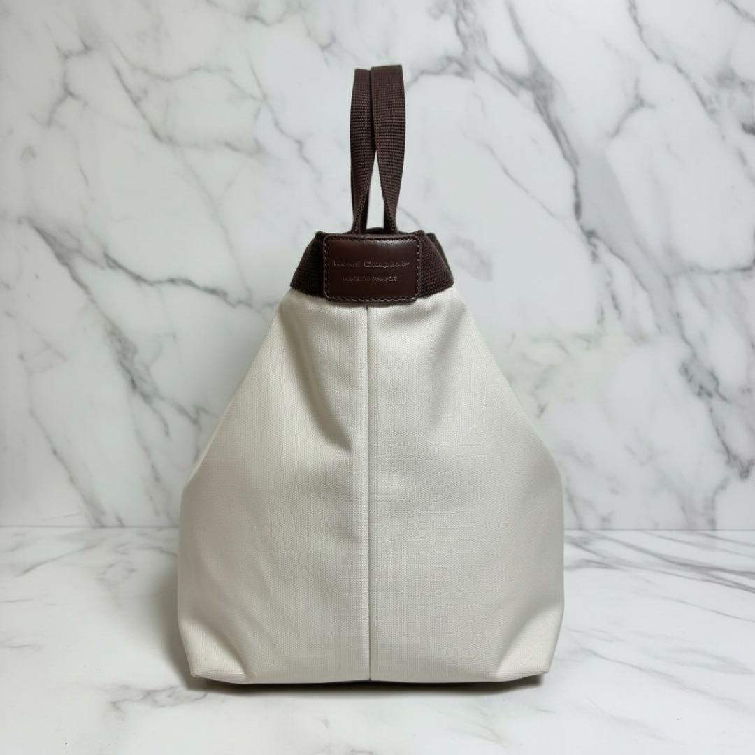 エルベシャプリエ 舟形 トートバッグ 725C ハンドバッグ マスティックグレー