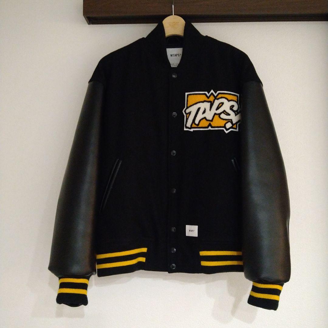 WTAPS スタジャン VARSITY JACKET 初売り 01 Ｓ