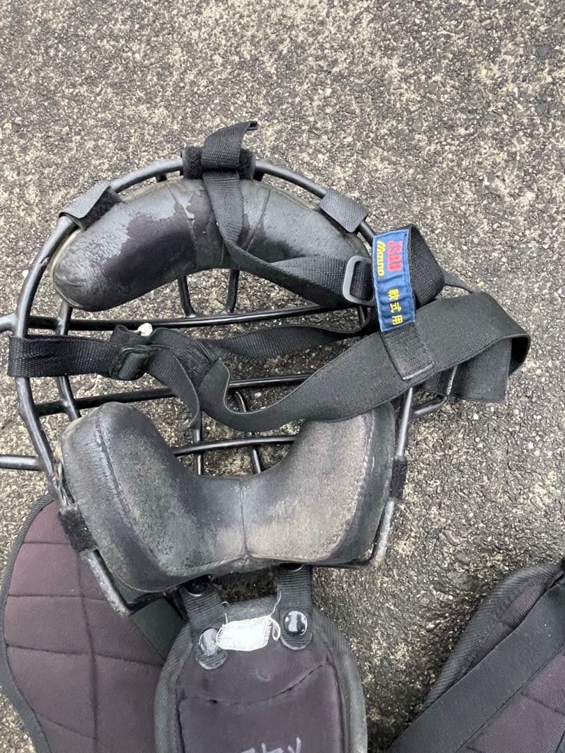 ミズノ　軟式用キャッチャー防具セット