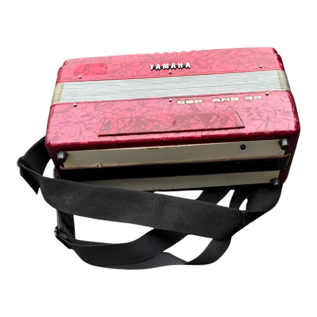 【整備済綺麗な音色】Yamaha ソプラノ アコーディオン S-32 32鍵