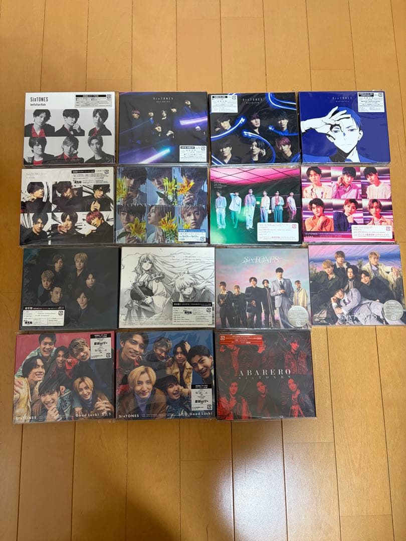 SixTONES CD&DVDまとめ売り＋おまけ
