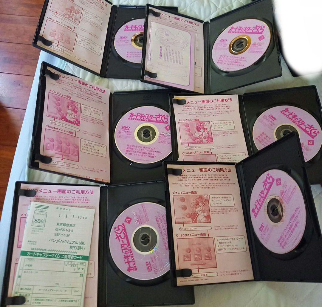 ★カードキャプターさくら★DVD★劇場版付き★9本セット♪