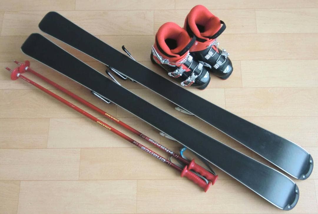 ■11月限定■送料無料■ノルディカ■子供用スキーセット■110/20.5■GRI