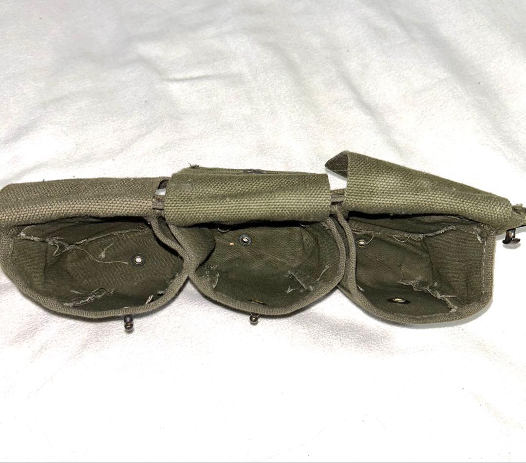 米軍ベトナム戦争/M1937/BAR弾帯/OD色/実物デッドストック