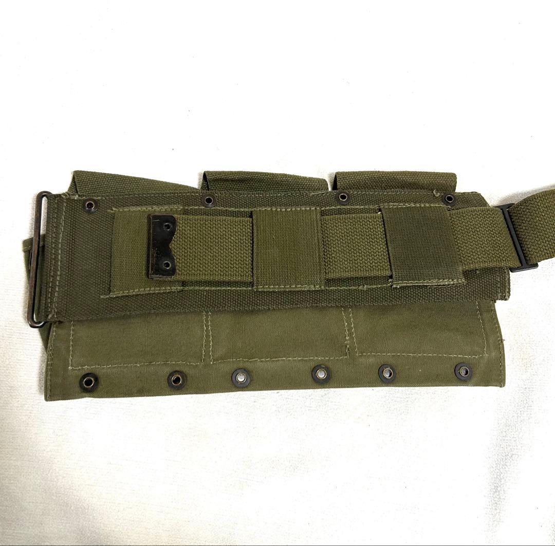 米軍ベトナム戦争/M1937/BAR弾帯/OD色/実物デッドストック