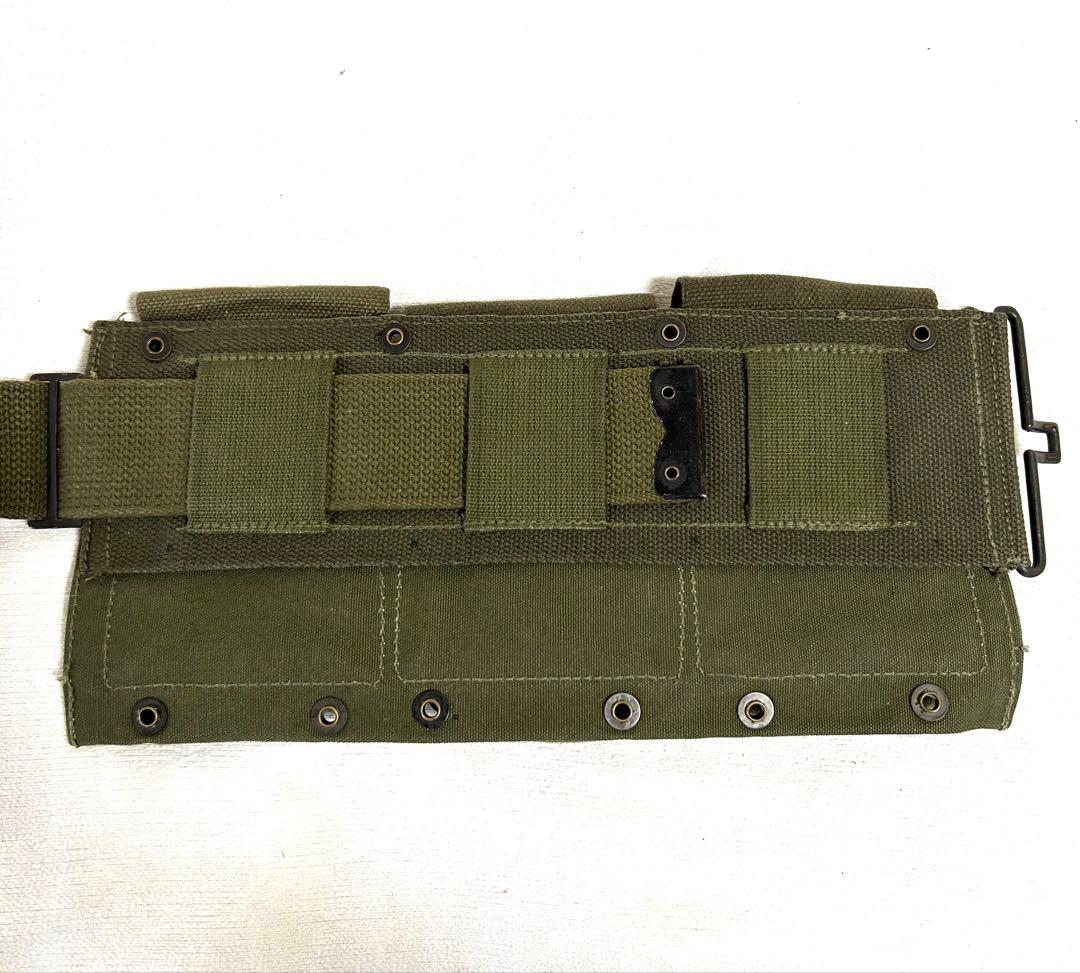 米軍ベトナム戦争/M1937/BAR弾帯/OD色/実物デッドストック