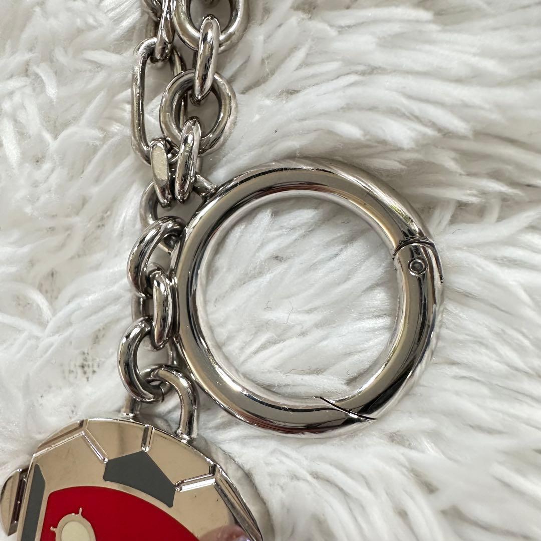 美品 PRADA プラダ ウォレットチェーン 2PS033 シルバー