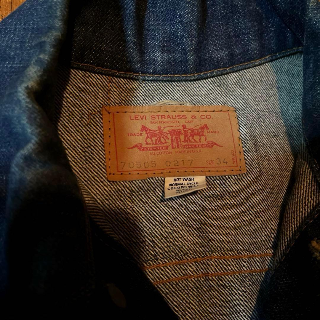 リーバイス Big E 直後 66 デニムジャケット Gジャン ビンテージ