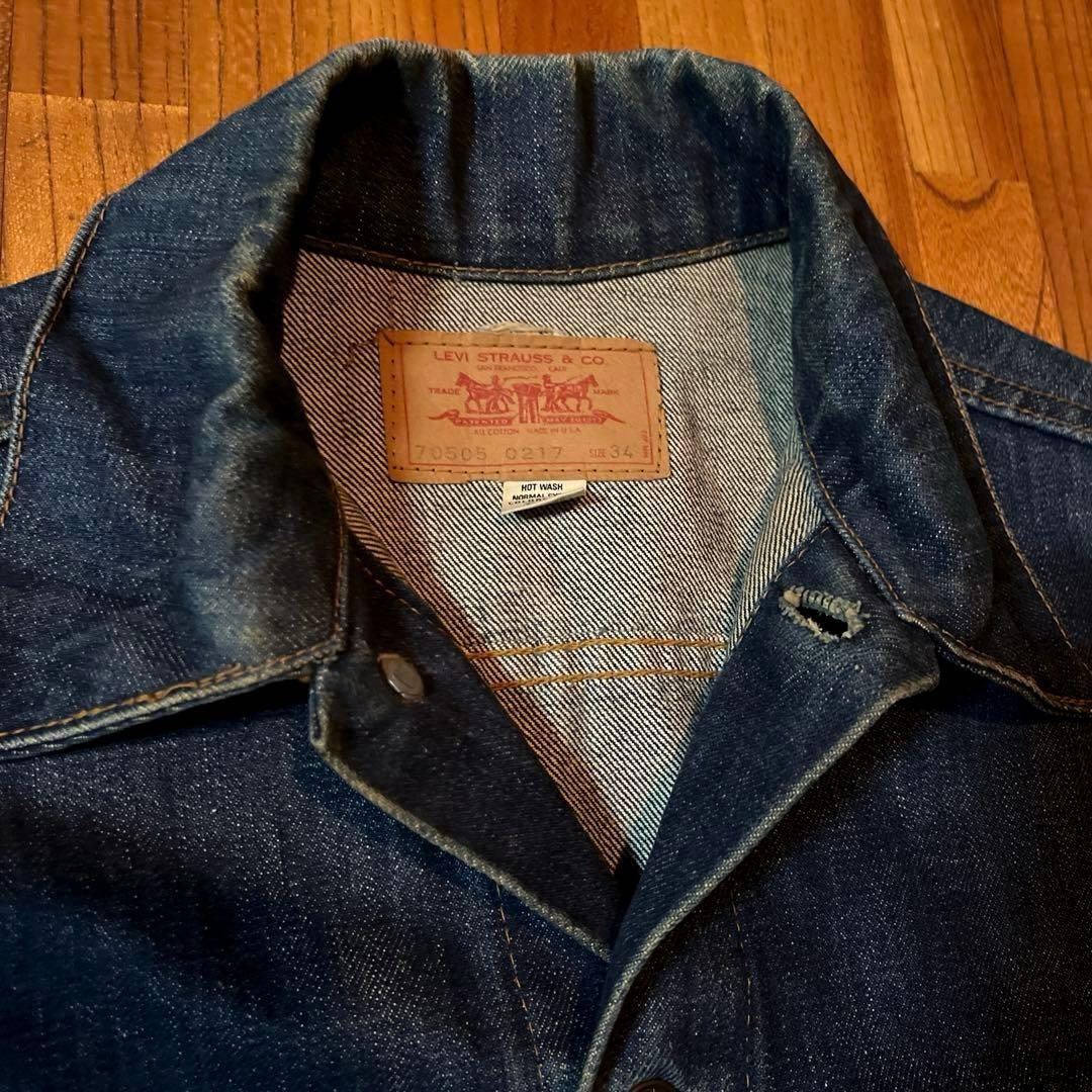 リーバイス Big E 直後 66 デニムジャケット Gジャン ビンテージ