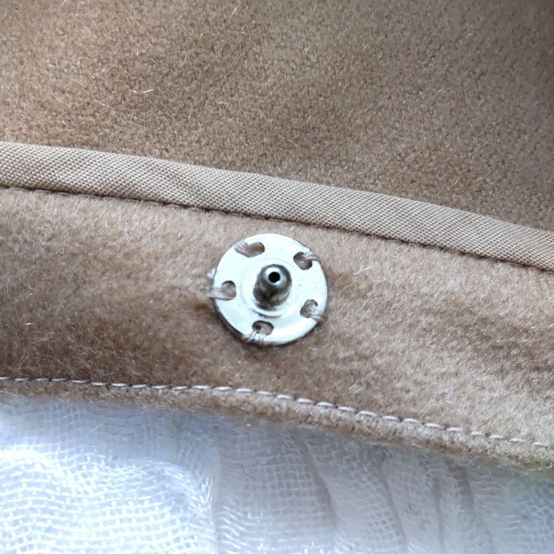 LORITTI ロリッティ　ポンチョ　カシミヤ　フォックス　フード付き　М