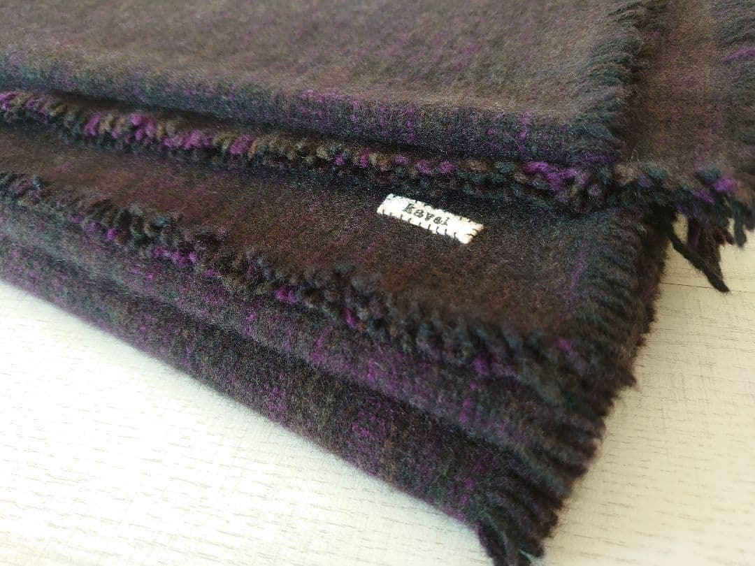 kaval カヴァル／blanket stole (cashmere100)