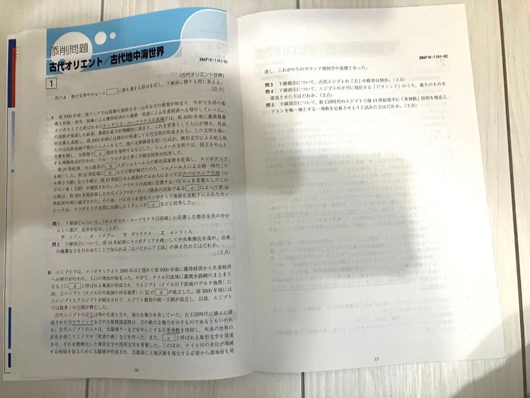 ￼￼￼Z会　Z Study   東大　世界史