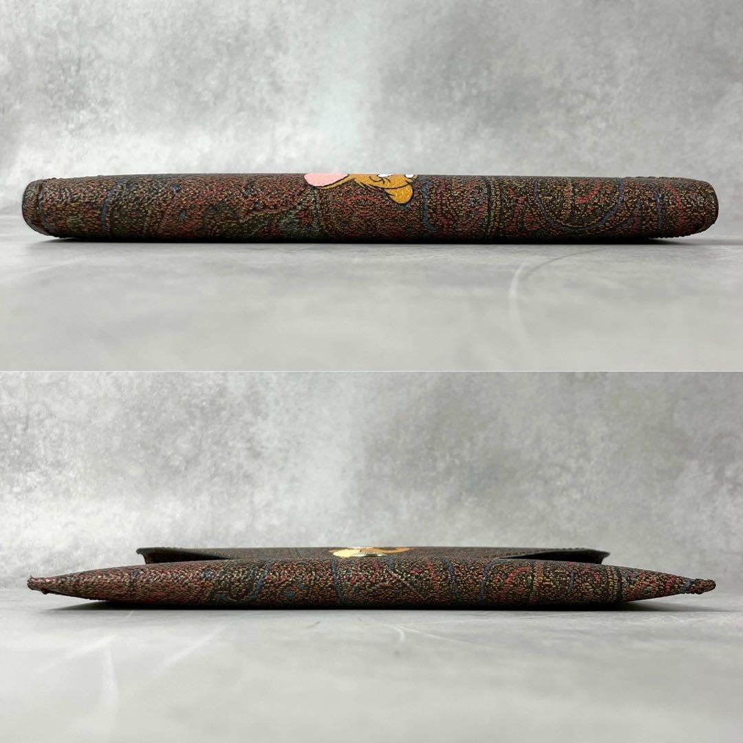 ETRO エトロ　クラッチバッグ　トムとジェリー　コラボ　ペイズリー