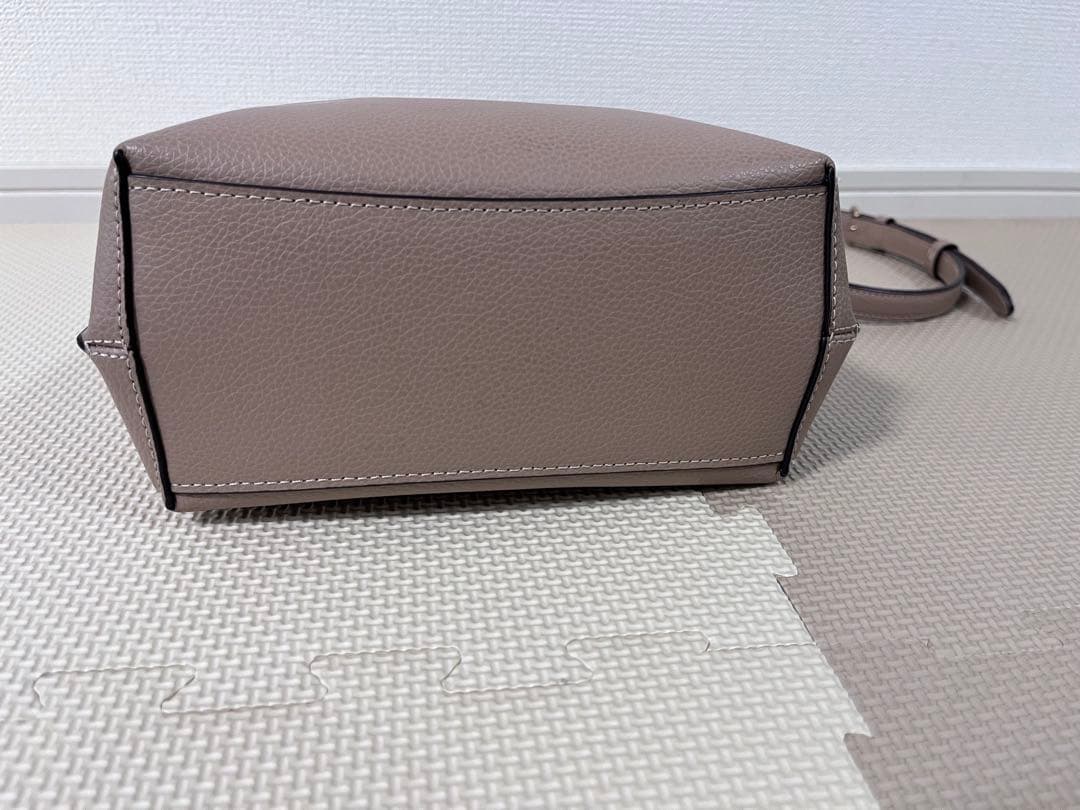 極美品　バケットバッグ ショルダーバッグ　ハンドバッグ2way バイカラー