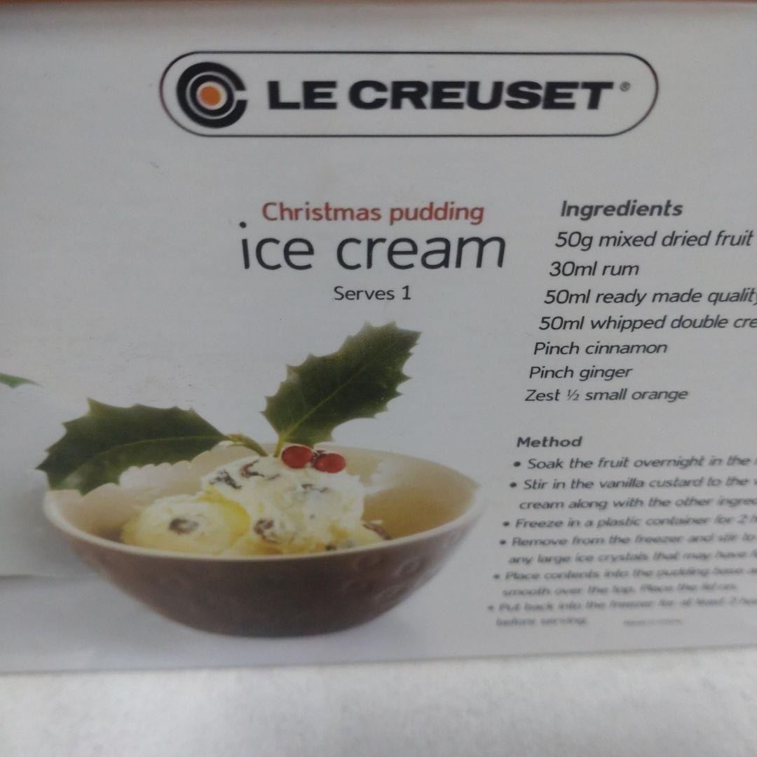 ル・クルーゼ プディングディッシュ クリスマスデザイン