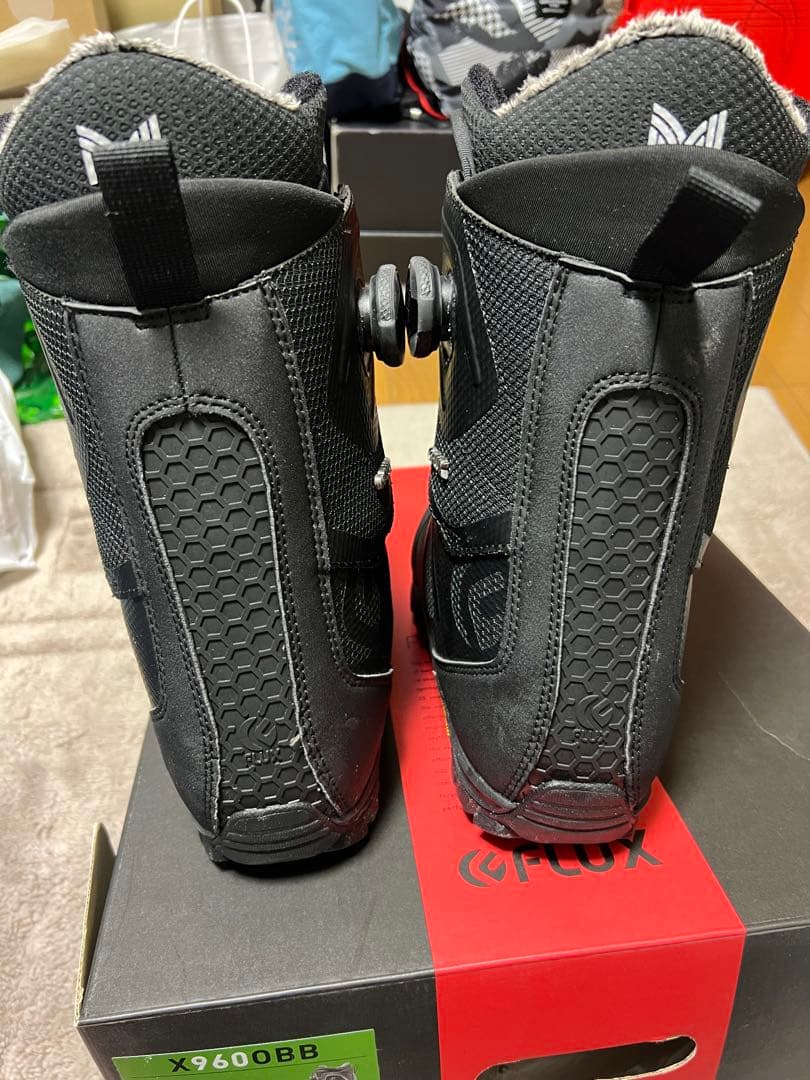 ⭐️美品　FLUX OM-BOA ブラック　サイズ26.0