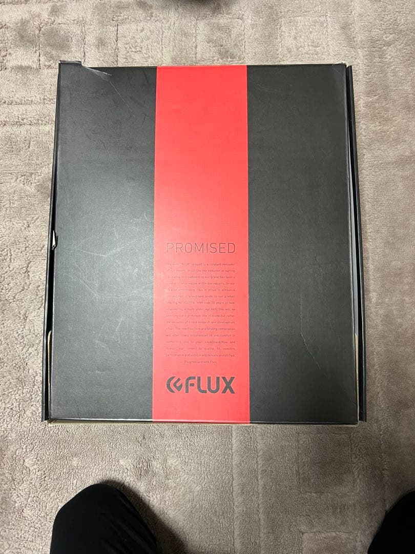 ⭐️美品　FLUX OM-BOA ブラック　サイズ26.0