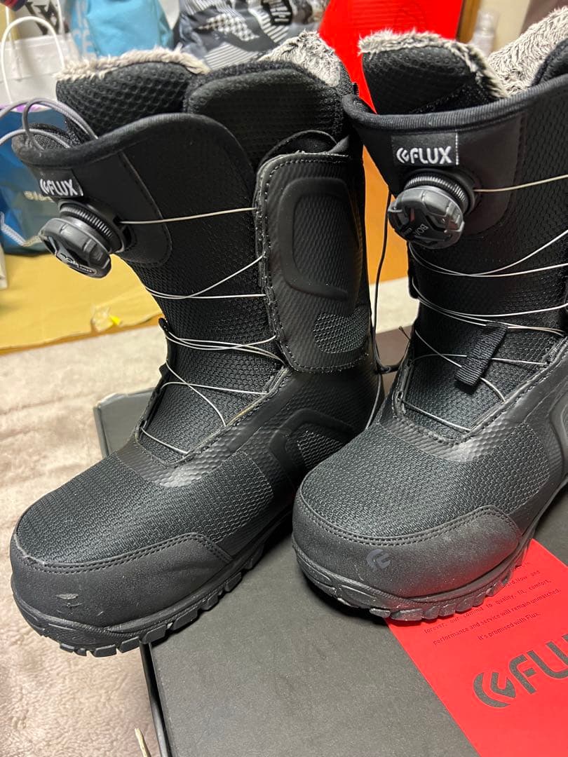 ⭐️美品　FLUX OM-BOA ブラック　サイズ26.0