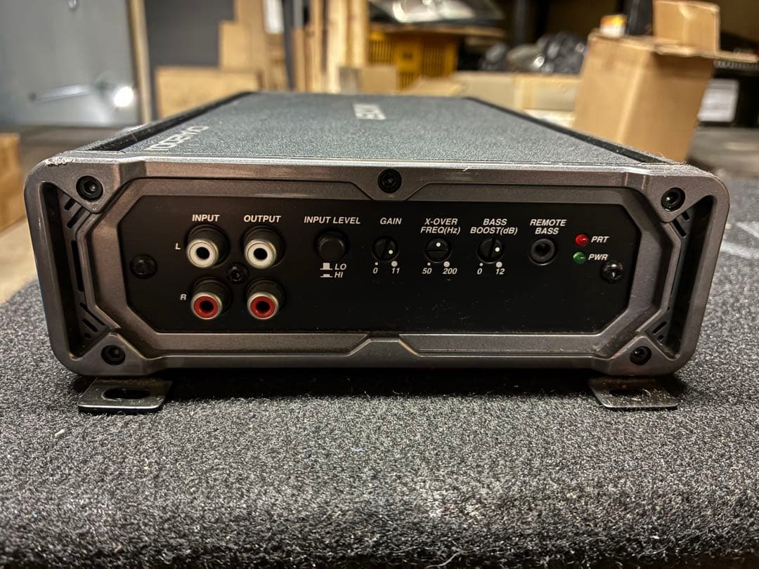 ★大迫力★KICKER CompR ウーファーアンプセット CXA1200.1