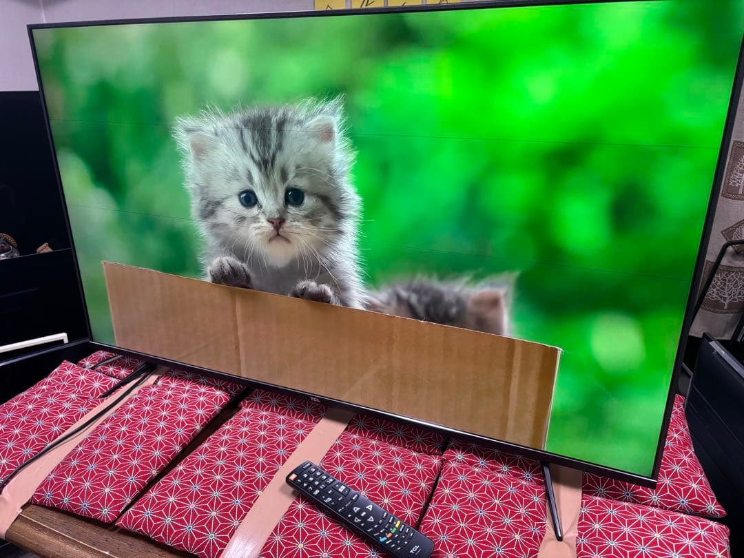 TCL 50K600U 50インチ 4K 薄型