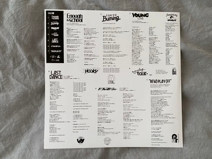 【レコード】lyrical school ﻿ BE KIND RE WIND