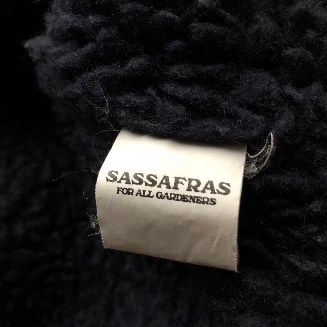 【冬物】SASSAFRAS ササフラス カバーオール ボアジャケット ドネガル
