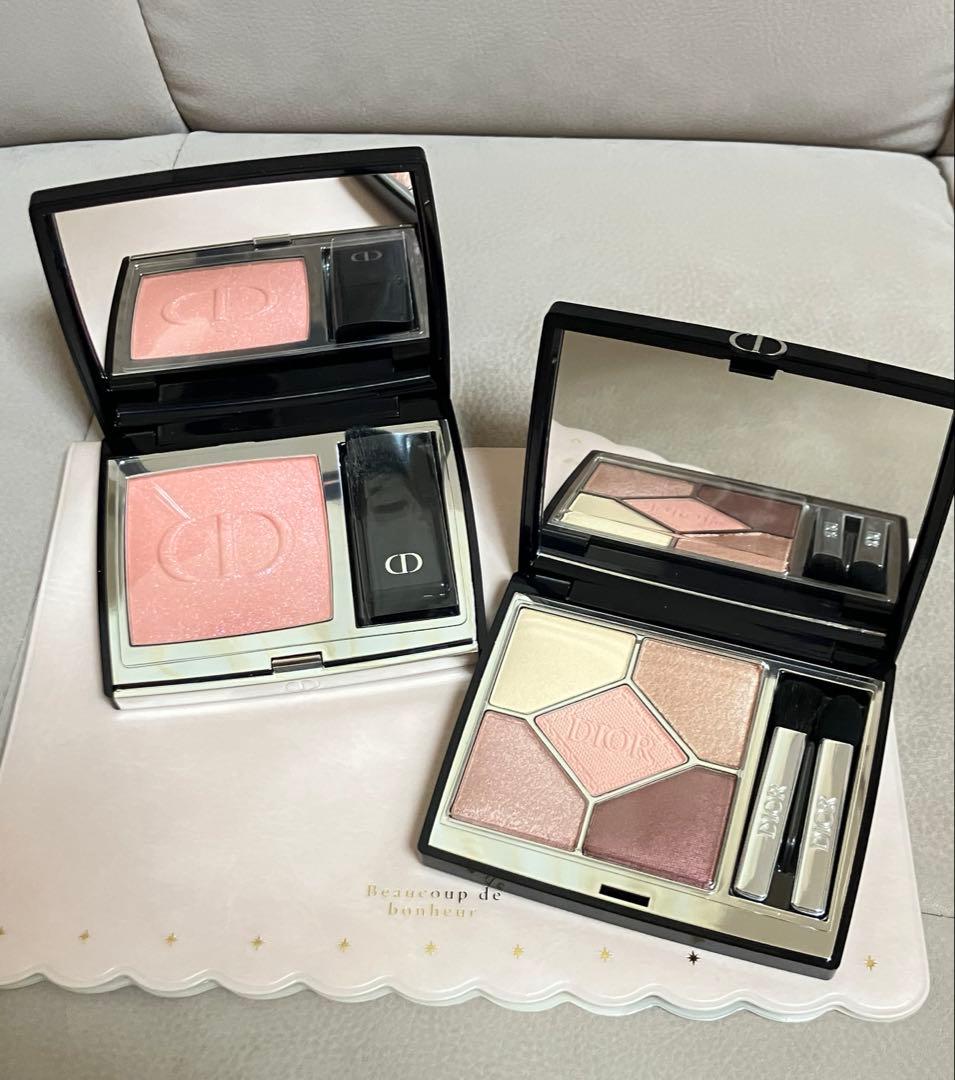 もやこ　ディオール アイシャドウ743 チーク601セット