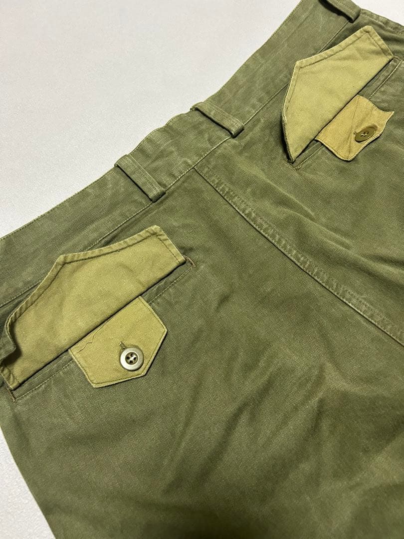 た*ん様 60s FRENCH ARMY M47 HBTカーゴパンツ 後期 45