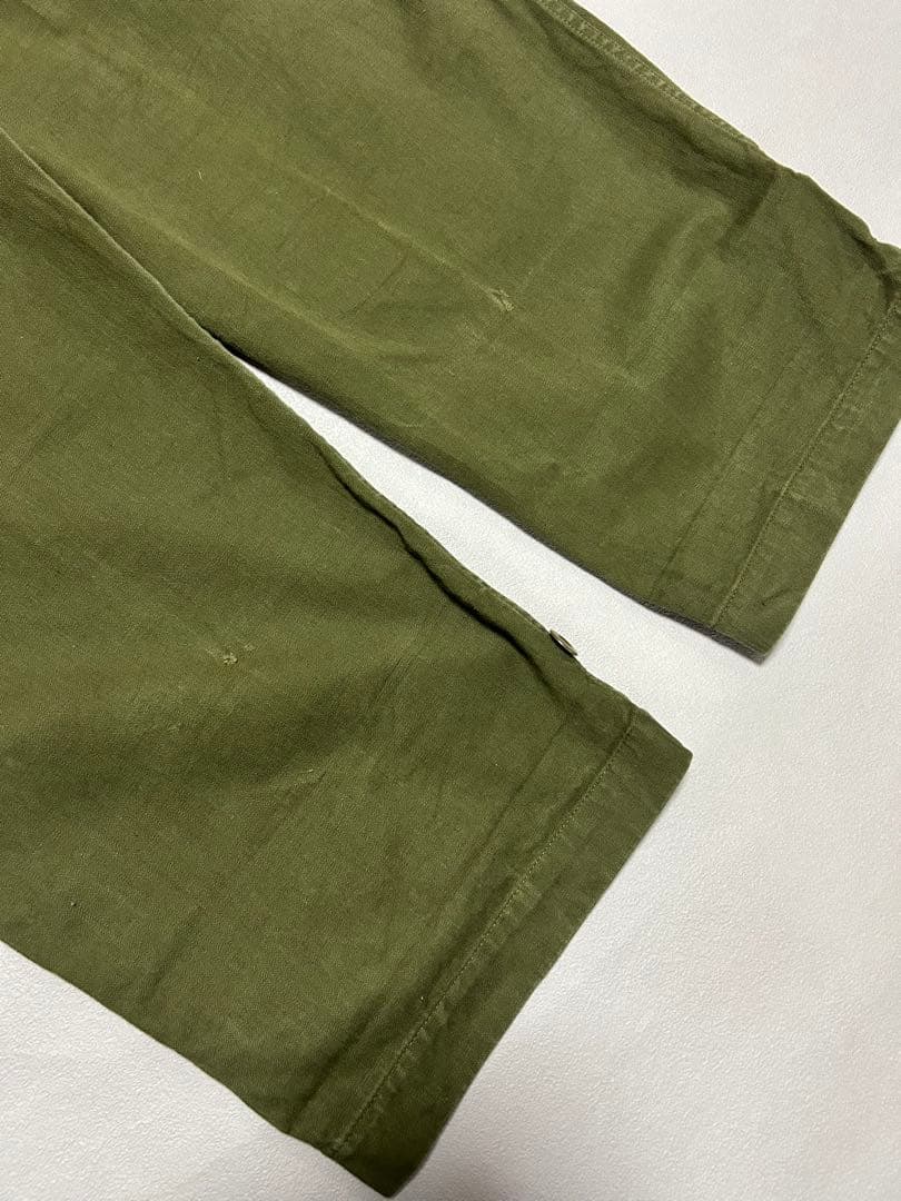 た*ん様 60s FRENCH ARMY M47 HBTカーゴパンツ 後期 45