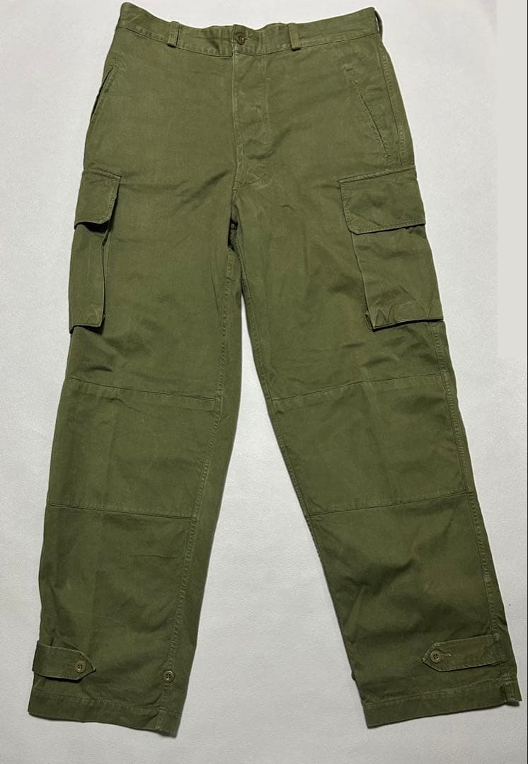 た*ん様 60s FRENCH ARMY M47 HBTカーゴパンツ 後期 45