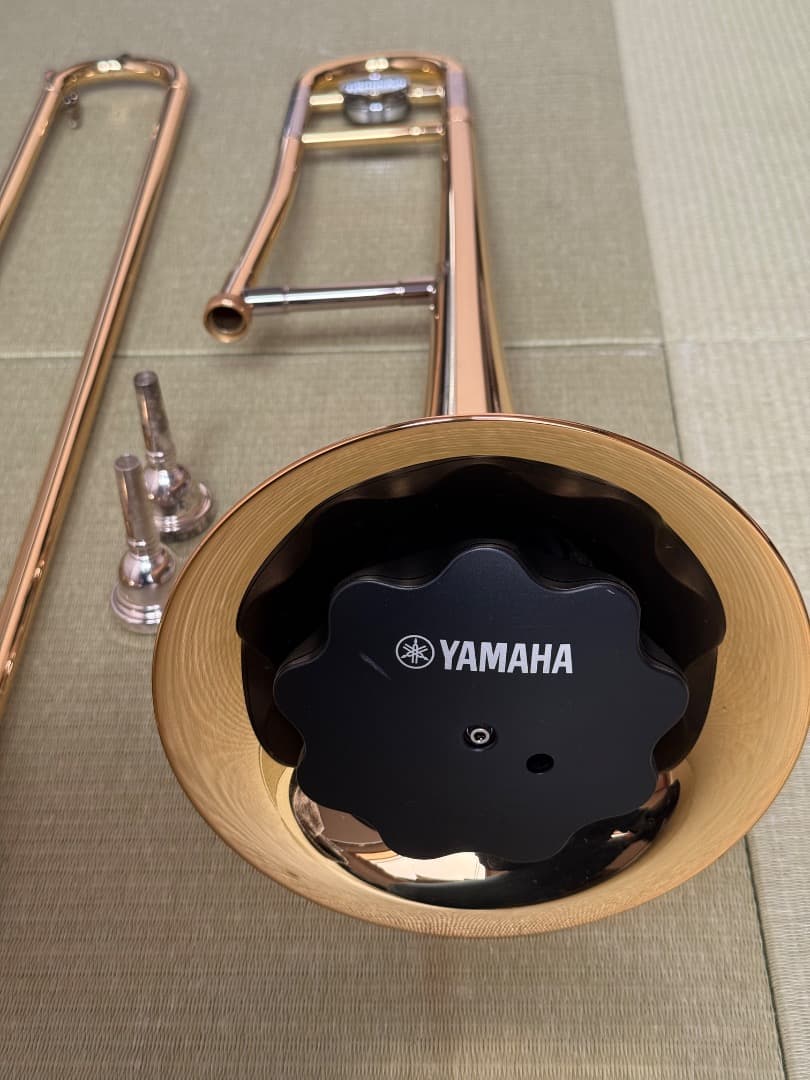 た*る様 YAMAHA YSL-354 トロンボーン + サイレントブラスSB5
