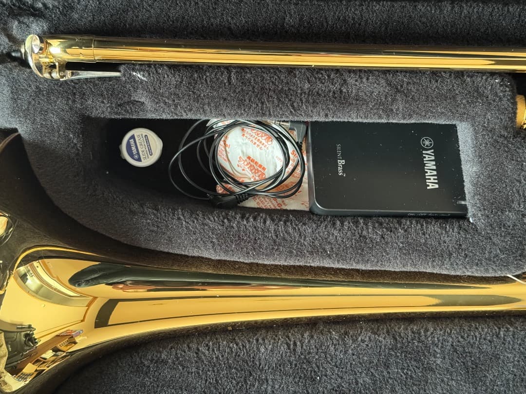 た*る様 YAMAHA YSL-354 トロンボーン + サイレントブラスSB5