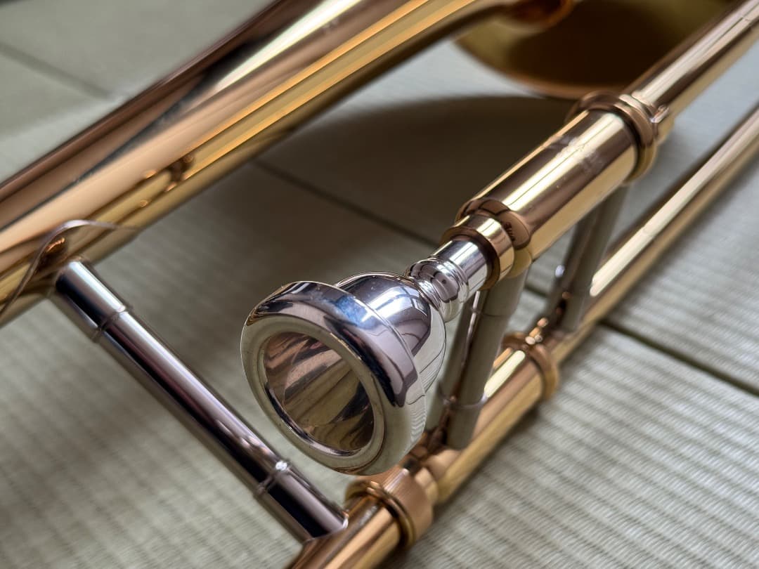 た*る様 YAMAHA YSL-354 トロンボーン + サイレントブラスSB5