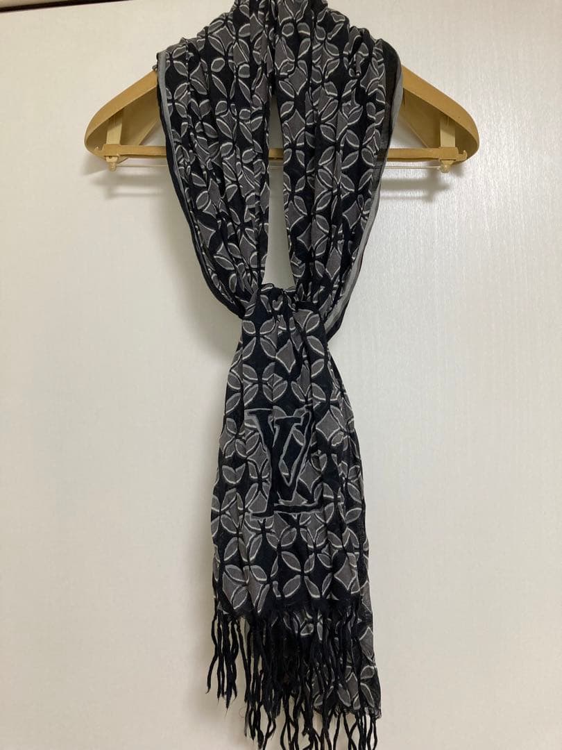 ☆美品☆ ルイヴィトン　モノグラムフラワー　ストール